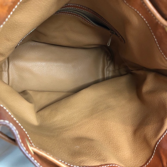 Celine Brown Macadam Bucket Shoulder Bag Sku#83964 - Picture 10 of 10